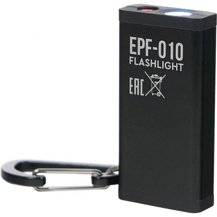 Фонарь EPILSO EPF-010 (брелок, LED со светорегулятором+лазер, аккум,type-c)
