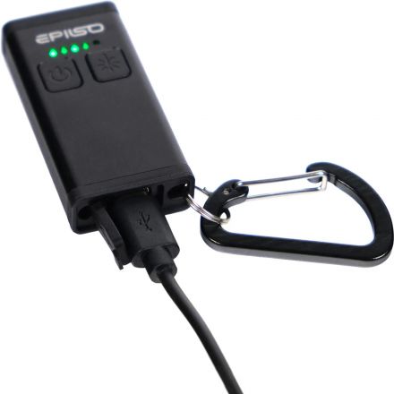 Фонарь EPILSO EPF-010 (брелок, LED со светорегулятором+лазер, аккум,type-c)