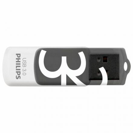 Флеш-диск 32 GB PHILIPS VIVID, разъем USB 3.0, черный, FM32FD00B/97 Флеш-диск 32 GB PHILIPS VIVID, разъем USB 3.0, черный, FM32FD00B/97