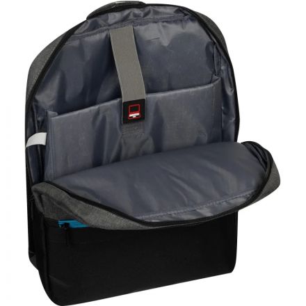 Рюкзак для ноутбука BigTech Special 17.3 LBP-BT-03BKGR, черно-серый