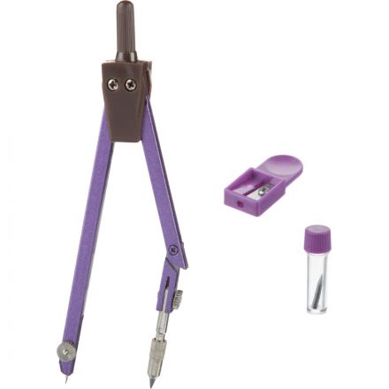 Готовальня Attache BF-A6 3пр/наб,циркуль 129мм,фиолет,пласт.пенал,европодв Готовальня Attache BF-A6 3пр/наб,циркуль 129мм,фиолет,пласт.пенал,европодв