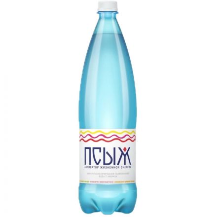 Вода минеральная Псыж природная питьевая лечебно-столовая газ 1,5л