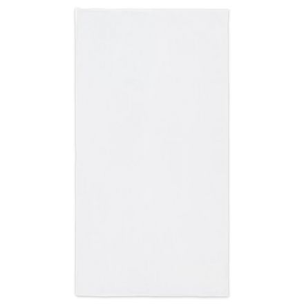 Салфетка из МИКРОФИБРЫ 50х100 см, WHITE ULTRA DENSE OVERLOCK, белая, 280 г/м2, LAIMA HOME, 608226