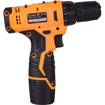 Шуруповерт аккумуляторный Вихрь ДА-12Л-2к Шуруповерт аккумуляторный Вихрь ДА-12Л-2к