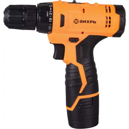 Шуруповерт аккумуляторный Вихрь ДА-12Л-2к Шуруповерт аккумуляторный Вихрь ДА-12Л-2к