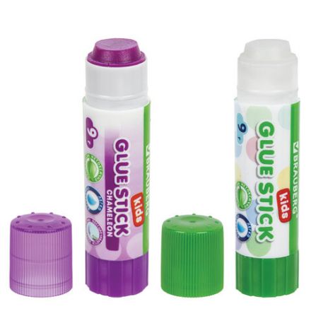 Клей-карандаш "2+1 обесцвечивающийся" 9 г, КОМПЛЕКТ 3 шт./блистер, BRAUBERG KIDS, 271712 Клей-карандаш "2+1 обесцвечивающийся" 9 г, КОМПЛЕКТ 3 шт./блистер, BRAUBERG KIDS, 271712