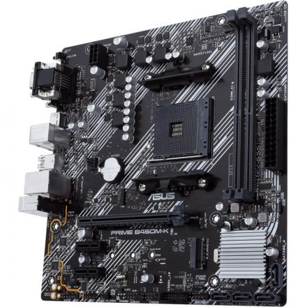 Материнская плата Asus PRIME B450M-K II Soc-AM4 2xDDR4 mATX VGA+D Материнская плата Asus PRIME B450M-K II Soc-AM4 2xDDR4 mATX VGA+D