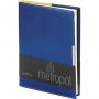 Ежедневник недатированный А5  METROPOL  (СИНИЙ)3-491/01