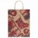 Пакет подарочный КОМПЛЕКТ 10 штук новогодний 26x13x32см, "Christmas Kraft", ЗОЛОТАЯ СКАЗКА, 591961