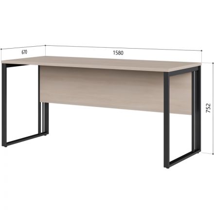 Стол Easy Loft 241S003 Ш1580 дуб скандин
