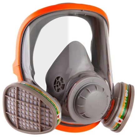 Маска полнолицевая Jeta Safety 5950, силикон, ударопрочный поликарбонат, защитная пленка, без фильтров, размер М, 5950-M Маска полнолицевая Jeta Safety 5950, силикон, ударопрочный поликарбонат, защитная пленка, без фильтров, размер М, 5950-M