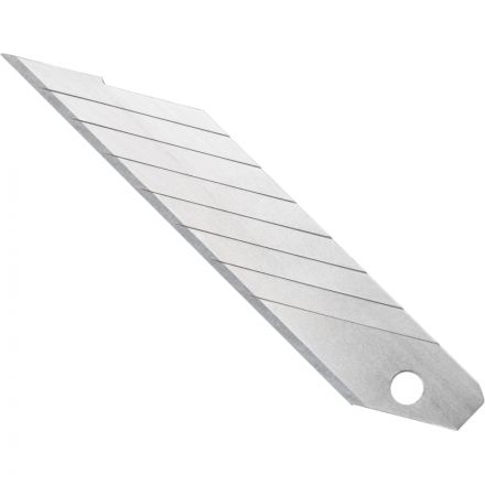 Лезвие для ножей запасное TOPFORT 18мм сегм.,сталь,30град,10шт/уп Лезвие для ножей запасное TOPFORT 18мм сегм.,сталь,30град,10шт/уп