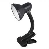 Светильник Ultraflash UF-320P C02 черный с прищепкой, 230В, 60Вт, E27 Светильник Ultraflash UF-320P C02 черный с прищепкой, 230В, 60Вт, E27