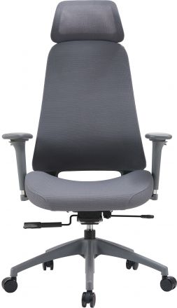 Эргономичное кресло Everprof Ant Grey (Ант Грэй) Ткань Серый