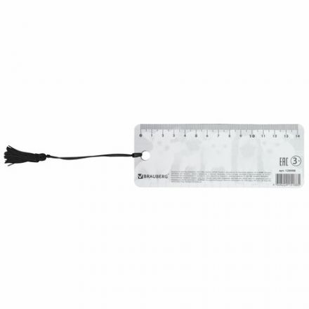 Закладка для книг с линейкой 3D-ОБЪЕМНАЯ BRAUBERG, "Милые щенки", с декоративным шнурком, 128098 Закладка для книг с линейкой 3D-ОБЪЕМНАЯ BRAUBERG, "Милые щенки", с декоративным шнурком, 128098