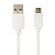 Кабель USB2.0 – micro USB, 1 м, SONNEN, медь, для передачи данных и зарядки, белый, 513557