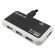 Хаб USB 2.0, 4 порта, порт для питания, черный, DEFENDER QUADRO INFIX, 83504