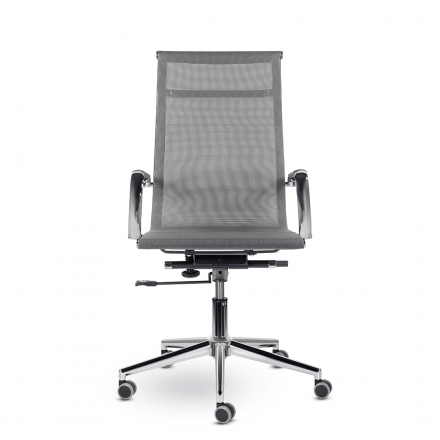 Кресло СН-300 Кайман В soft хром Ср TF72 (темно-серый) Кресло СН-300 Кайман В soft хром Ср TF72 (темно-серый)