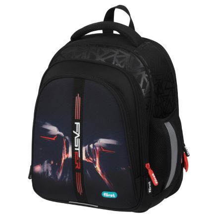 Ранец Först F-Base "Faster" 36*29*17см, 3 отделения, 2 кармана, анатомическая спинка Ранец Först F-Base "Faster" 36*29*17см, 3 отделения, 2 кармана, анатомическая спинка