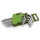 Набор ключей угловых TORX коротких 9 шт (Т10-Т50) Дело Техники 563090