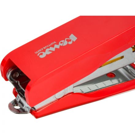 Степлер -мини Комус MSR2420 (№24/6-26/6) до 20 лист.,металл, красный