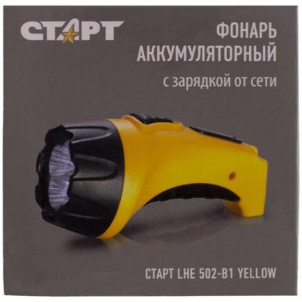 Фонарь аккумуляторный СТАРТ 4хLED, выдвижная вилка, заряд от сети, LHE 502-B1, 11999 Фонарь аккумуляторный СТАРТ 4хLED, выдвижная вилка, заряд от сети, LHE 502-B1, 11999