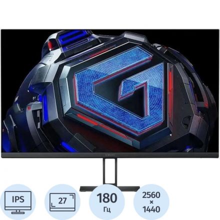 Монитор Xiaomi Gaming Monitor G27Qi EU  27/2K/IPS/180Hz/300cd/1mc/HDMI/DP