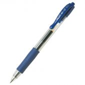 Ручка гелевая автомат. PILOT BL-G2-5 резин.манжет.синяя 0,3мм Япония