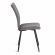 Стул обеденный Monte Carlo TREND, велюр, серый/черный, 29, 49х51х93 см