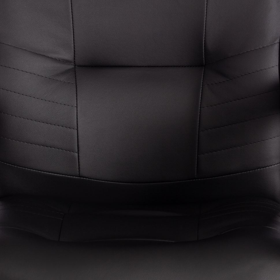 Кресло офисное easy chair 225 серое черное искусственная кожа сетка металл