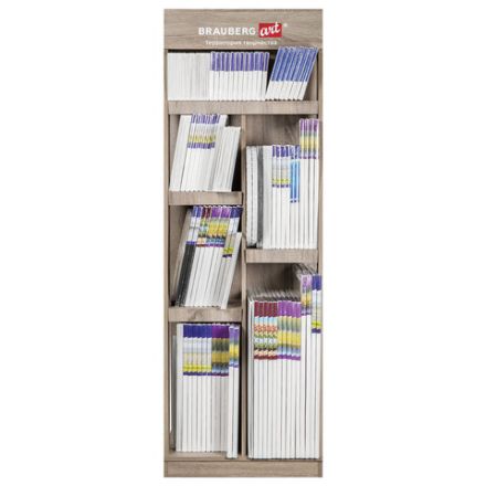 Стойка под холсты напольная BRAUBERG ART, дерево, 180х60х50 см, 505917 Стойка под холсты напольная BRAUBERG ART, дерево, 180х60х50 см, 505917