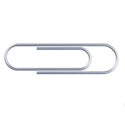 Скрепки STAFF "EVERYDAY", 28 мм, оцинкованные, 100 шт., в картонной коробке, Россия, 224799