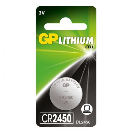Батарейка GP Lithium CR2450 бл/1шт