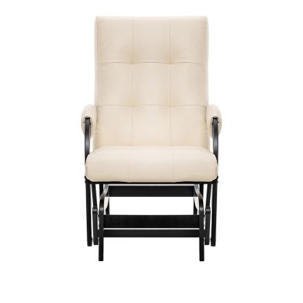 Кресло-маятник Leset Спринг, Венге, Dundi 112, Экокожа