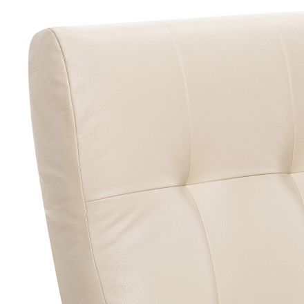 Кресло-маятник Leset Спринг, Венге, Dundi 112, Экокожа