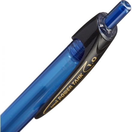 Ручка шариковая автоматическая Uni Eco Powertank SN-220 синяя (толщина линии 0.4 мм) Ручка шариковая автоматическая Uni Eco Powertank SN-220 синяя (толщина линии 0.4 мм)