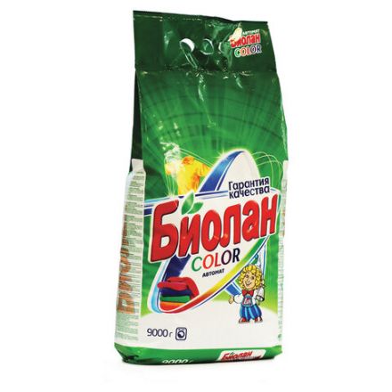 Стиральный порошок автомат 9 кг БИОЛАН "Color", 759-4 Стиральный порошок автомат 9 кг БИОЛАН "Color", 759-4