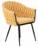 Стул обеденный DOBRIN MATILDA, жёлтая ткань (LAR 275-8) Стул обеденный DOBRIN MATILDA, жёлтая ткань (LAR 275-8)