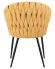 Стул обеденный DOBRIN MATILDA, жёлтая ткань (LAR 275-8) Стул обеденный DOBRIN MATILDA, жёлтая ткань (LAR 275-8)