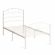 Кровать ROXIE, 90*200 см (Single bed), белый (White)