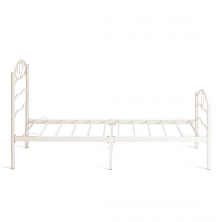 Кровать ROXIE, 90*200 см (Single bed), белый (White)