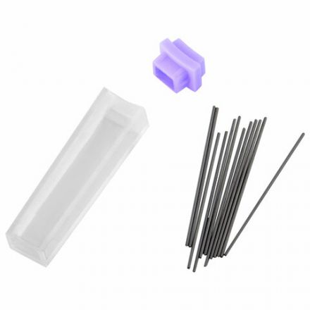 Готовальня BRAUBERG SCHOOL KIT, 9 предметов, циркуль 125 мм, чертежные принадлежности, лаванда, 210713