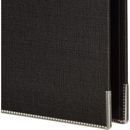 Папка-регистратор Комус Стандарт 50мм черная, ПБП2, карм.кор., мет.уг Папка-регистратор Комус Стандарт 50мм черная, ПБП2, карм.кор., мет.уг