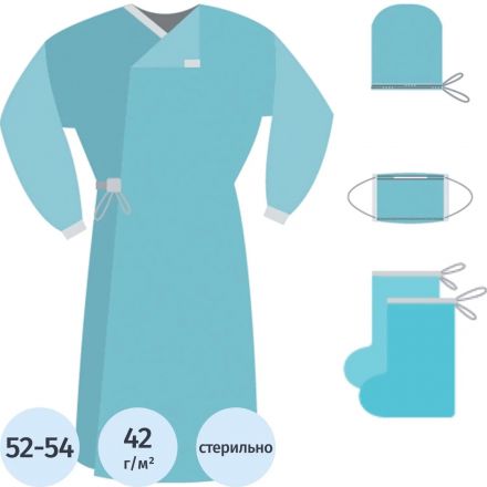 Комплект медицинский хирургич., стерил. КХ-01 Гекса Комплект медицинский хирургич., стерил. КХ-01 Гекса