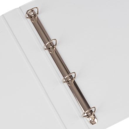 Папка на 4-х кольцах Bantex Панорама 40 мм белая до 250 листов