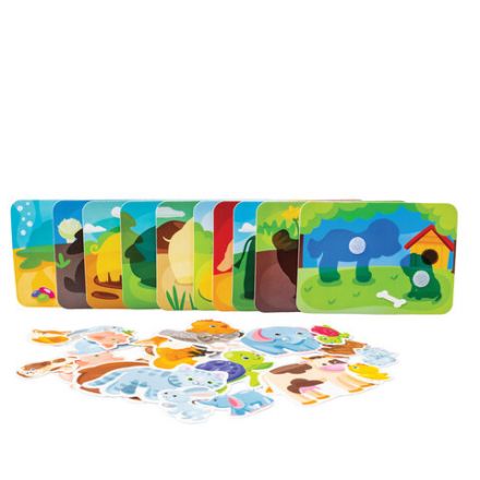 Игровой набор на липучках (8-10 сюжетов, 16-20 объектов), АССОРТИ, 10 КОР Игровой набор на липучках (8-10 сюжетов, 16-20 объектов), АССОРТИ, 10 КОР