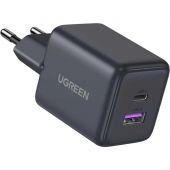 Зарядное устройство сет. UGREEN X516 (55539) 30W 2-Port USB-C&USB-A GaN сер