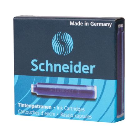 Картриджи чернильные SCHNEIDER (Германия), комплект 6 шт., картонная коробка, кобальтовые синие, 6603 Картриджи чернильные SCHNEIDER (Германия), комплект 6 шт., картонная коробка, кобальтовые синие, 6603