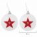 Шары ёлочные НАБОР 40 шт., 8 см/4 см, "Red&White", красные/белые, пластик, ЗОЛОТАЯ СКАЗКА, 592167