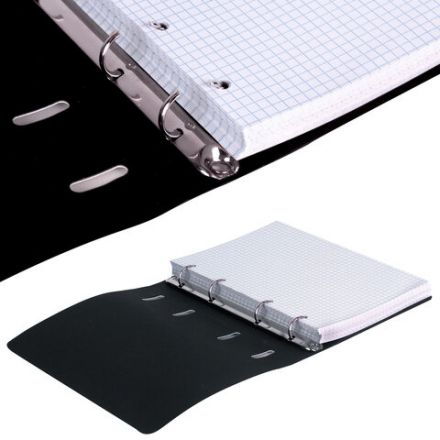 Сменный блок для тетради на кольцах, А5, 80 л., STAFF, "Белый", 401660 Сменный блок для тетради на кольцах, А5, 80 л., STAFF, "Белый", 401660